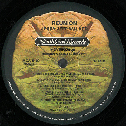 Jerry Jeff Walker - Reunion - LP 4
