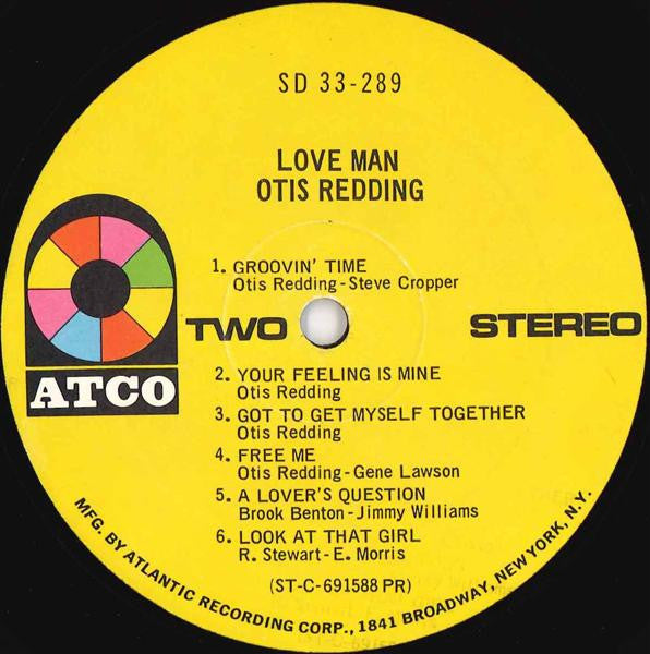 Otis Redding - Love Man - LP 5
