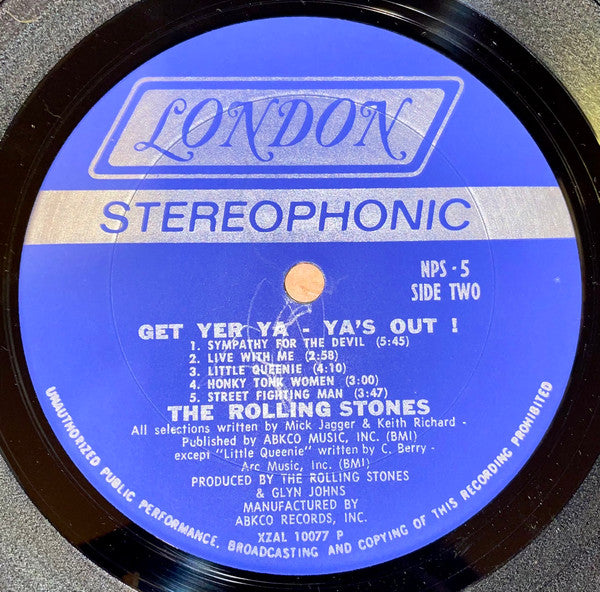 The Rolling Stones - Get Yer Ya-Ya's Out! - The Rolling Stones In Concert - LP 4