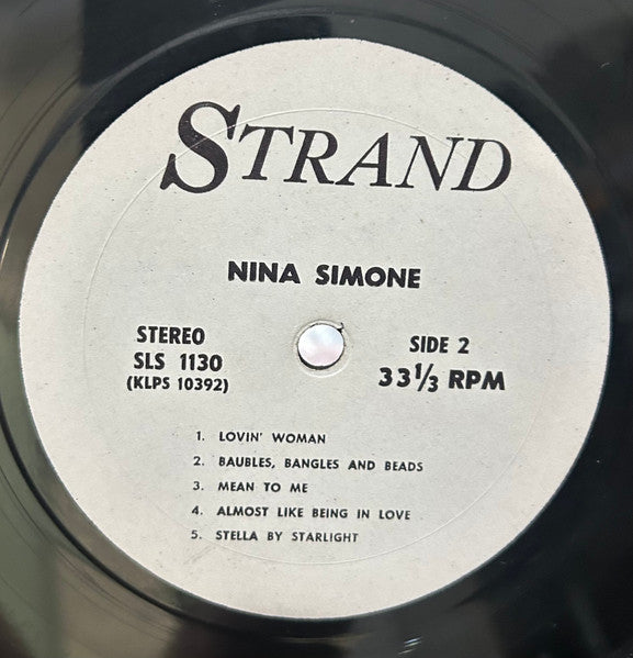 Nina Simone - Nina Simone - LP 3