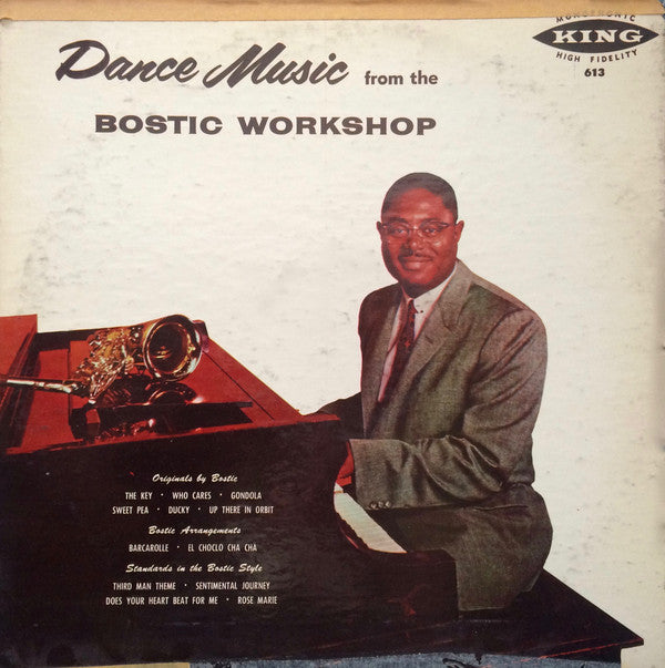 Earl Bostic - Dance Music From The Bostic Workshop - LP