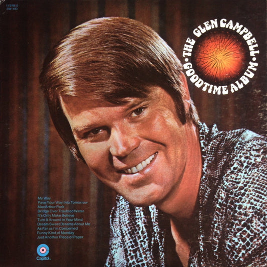 Glen Campbell - The Glen Campbell Goodtime Album - VINTAGE vinyl record for sale