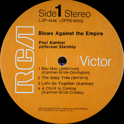 Paul Kantner / Jefferson Starship - Blows Against The Empire - LP 4