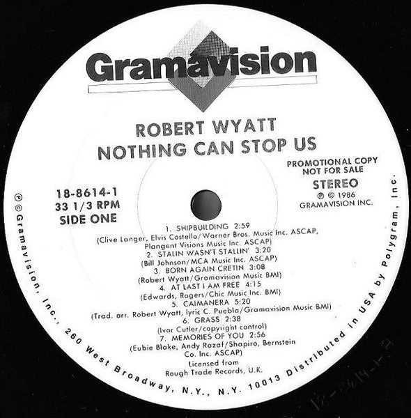 Robert Wyatt - Nothing Can Stop Us - LP 3