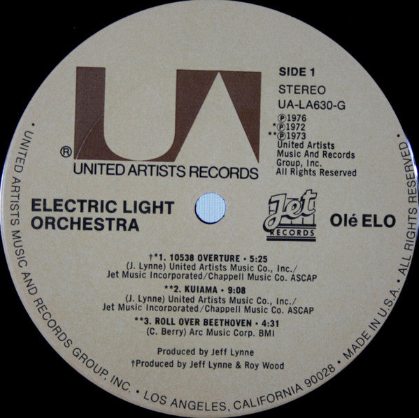 Electric Light Orchestra - Olé ELO - LP 3