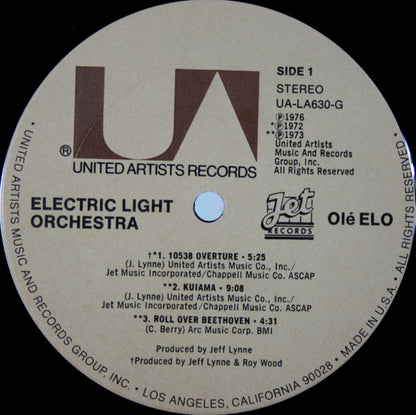 Electric Light Orchestra - Olé ELO - LP 3