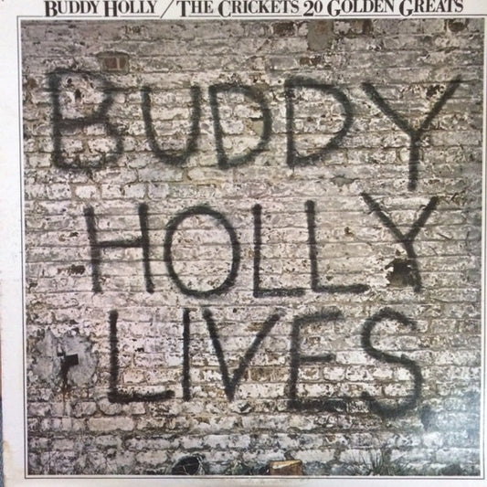 Buddy Holly - The Crickets 20 Golden Greats - VINTAGE vinyl record for sale