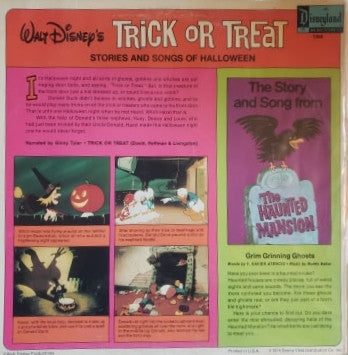 Ginny Tyler / Thurl Ravenscroft - Walt Disney's Trick Or Treat - Stories And Songs Of Halloween - LP 2