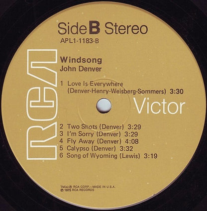 John Denver - Windsong - LP 5
