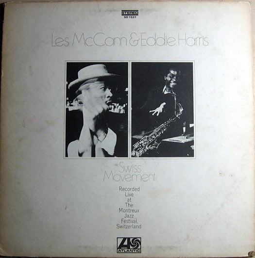 Les McCann & Eddie Harris - Swiss Movement - LP