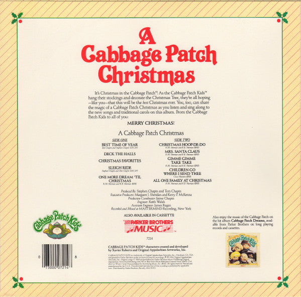 Cabbage Patch Kids - A Cabbage Patch Christmas - LP 2