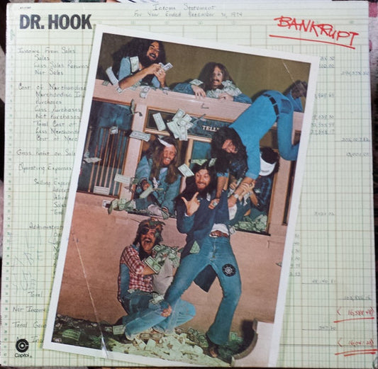 Dr. Hook - Bankrupt - Vinyl, LP, Album