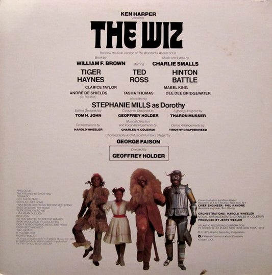 Charlie Smalls - Original Cast* - The Wiz (The Super Soul Musical "Wonderful Wizard Of Oz") - LP 2
