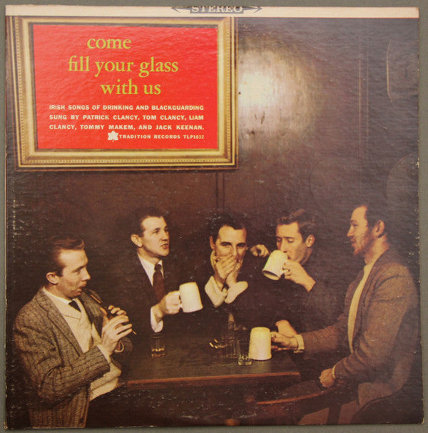 The Clancy Brothers - Come Fill Your Glass With Us - VINTAGE vinyl record for sale