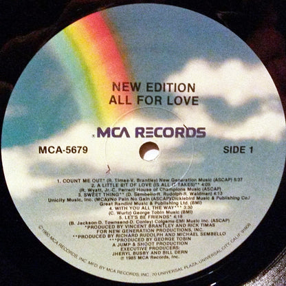 New Edition - All For Love - LP 2