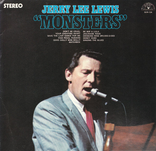 Jerry Lee Lewis - Monsters - VINTAGE vinyl record for sale