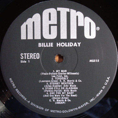 Billie Holiday - Billie Holiday - LP 3