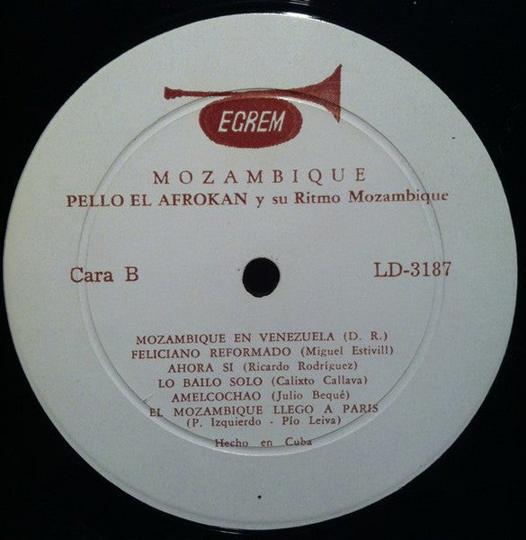 Pello El Afrokan Y Su Ritmo Mozambique - Mozambique - LP 4