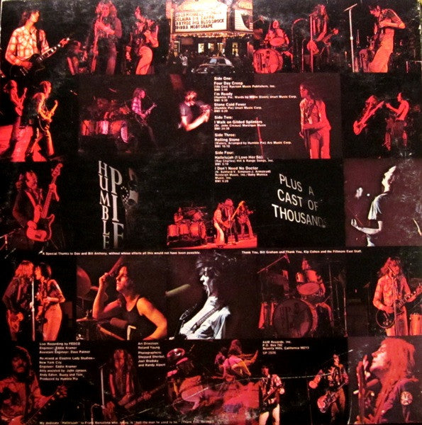 Humble Pie - Performance Rockin' The Fillmore - LP 3