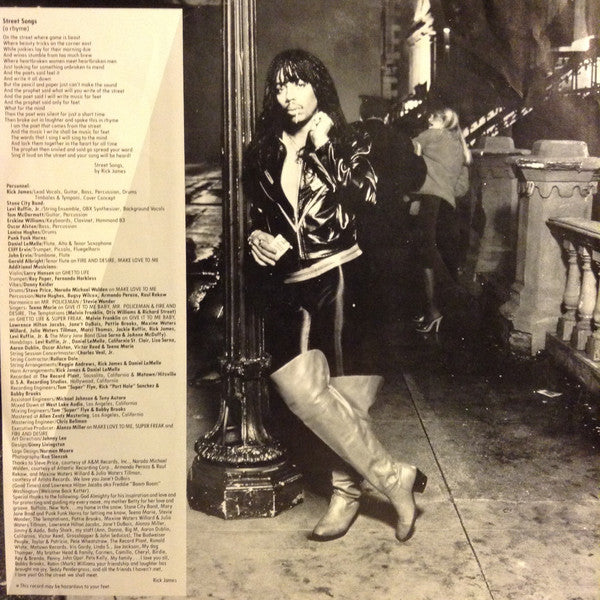 Rick James - Street Songs - LP 4