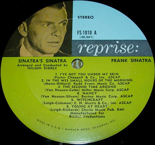 Frank Sinatra - Sinatra's Sinatra - Vinyl, LP, Album, Stereo 4
