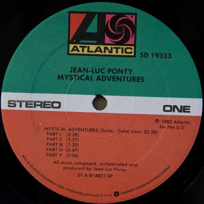 Jean-Luc Ponty - Mystical Adventures - LP 3