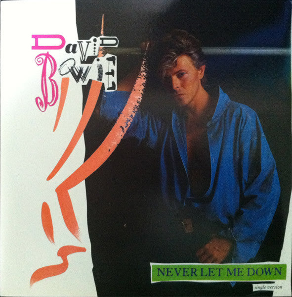 David Bowie - Never Let ME Down - 12" SINGLE - VINTAGE vinyl record for sale