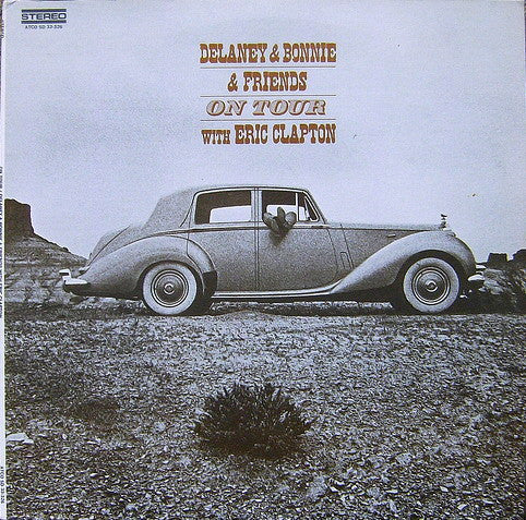 Delaney and Bonnie and Friends with Eric Claption - On Tour - LP