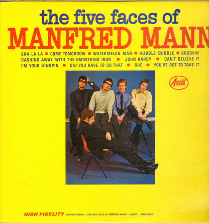 Manfred Mann - The Five Faces Of Manfred Mann - LP