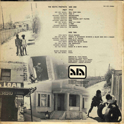 The Watts Prophets - Rappin' Black In A White World - LP 2