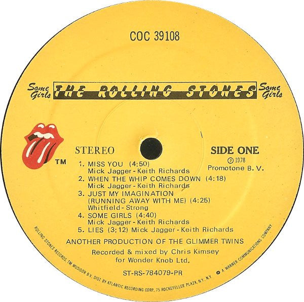 The Rolling Stones - Some Girls - LP 3