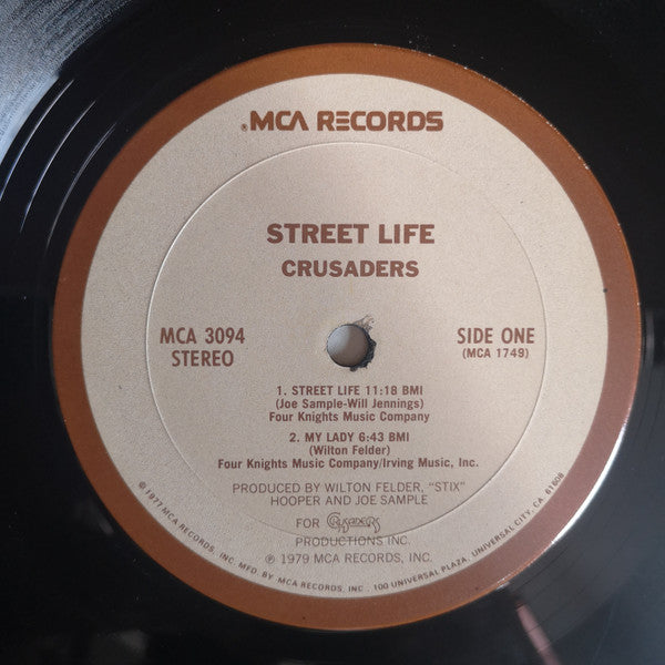 The Crusaders - Street Life - LP 3