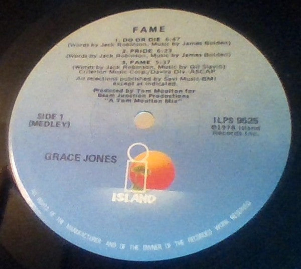 Grace Jones - Fame - LP 4