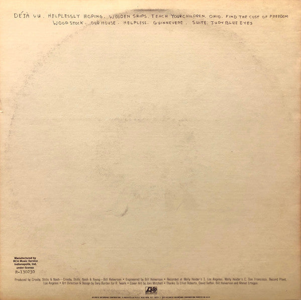 Crosby, Stills, Nash & Young - So Far - LP 2