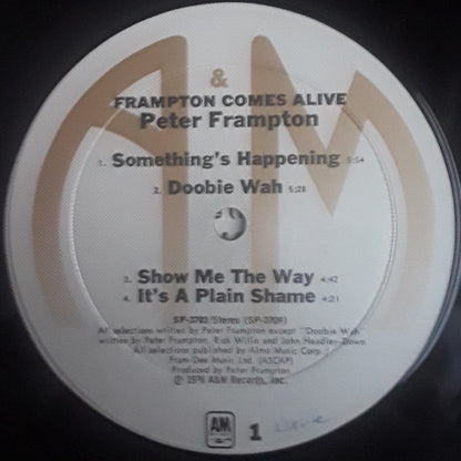 Peter Frampton - Frampton Comes Alive - LP 4