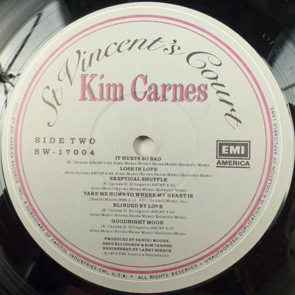 Kim Carnes - St Vincent's Court - LP 4