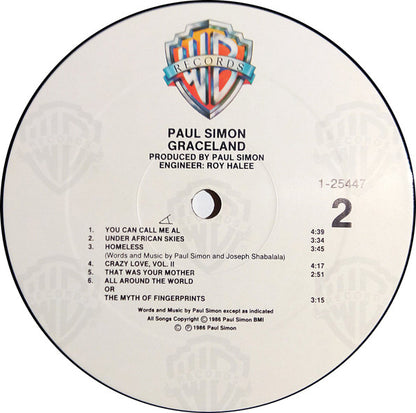 Paul Simon - Graceland - LP 4