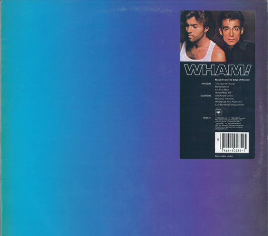 Wham! - Music From The Edge Of Heaven - LP