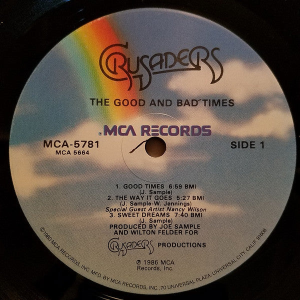 Crusaders - The Good And Bad Times - LP 3