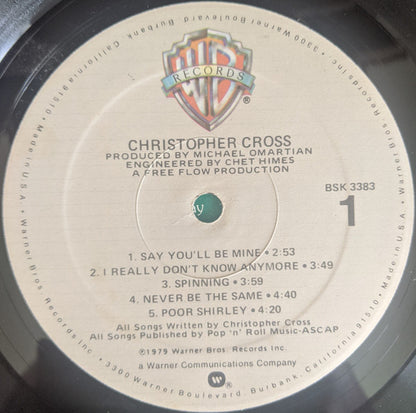 Christopher Cross - Christopher Cross - LP 3