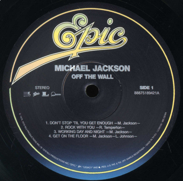 Michael Jackson - Off The Wall - LP 4