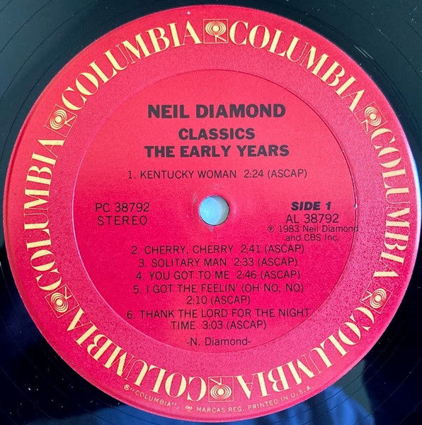 Neil Diamond - Classics The Early Years - LP 3
