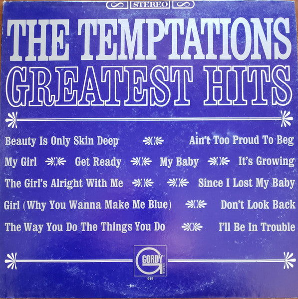 The Temptations - Greatest Hits - LP