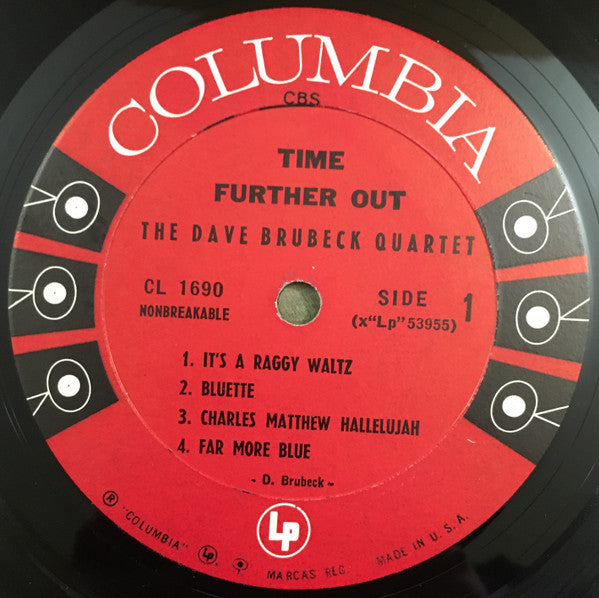 The Dave Brubeck Quartet - Time Further Out: Miro Reflections - LP 3