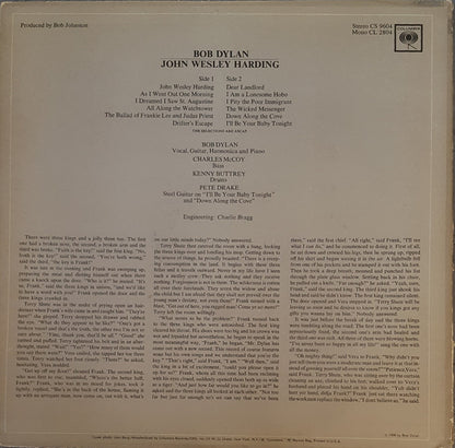 Bob Dylan - John Wesley Harding - LP 2