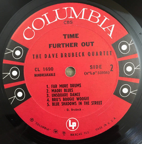 The Dave Brubeck Quartet - Time Further Out: Miro Reflections - LP 4