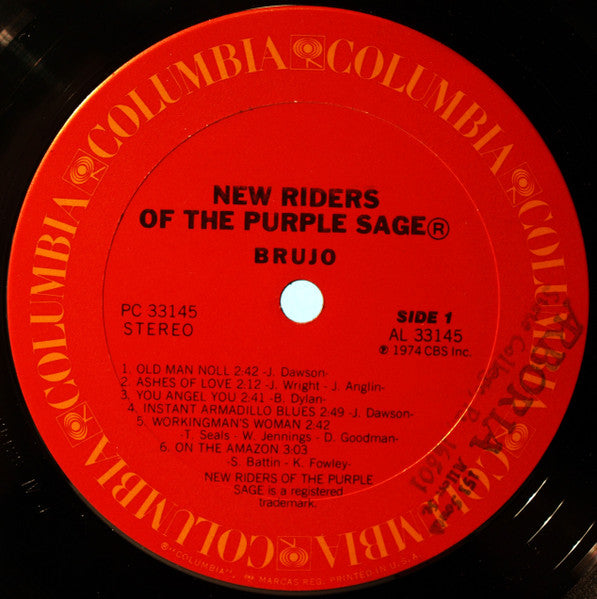 New Riders Of The Purple Sage - Brujo - LP 3