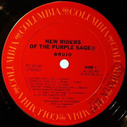 New Riders Of The Purple Sage - Brujo - LP 3