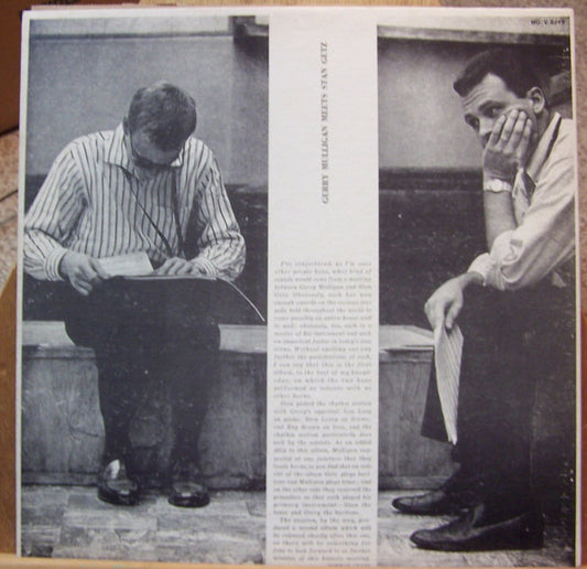 Gerry Mulligan Meets Stan Getz - Gerry Mulligan Meets Stan Getz - LP 2