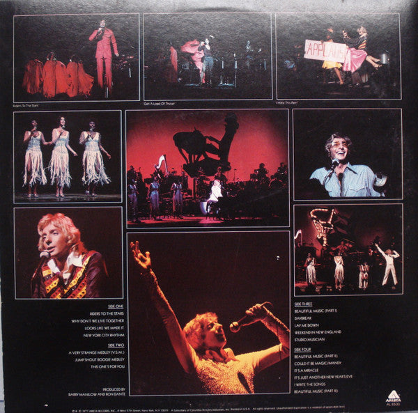 Barry Manilow - Live - LP 4